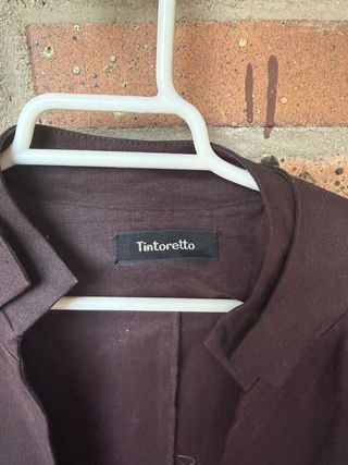 Chaqueta Tintoretto Mujer Marrón Bordada