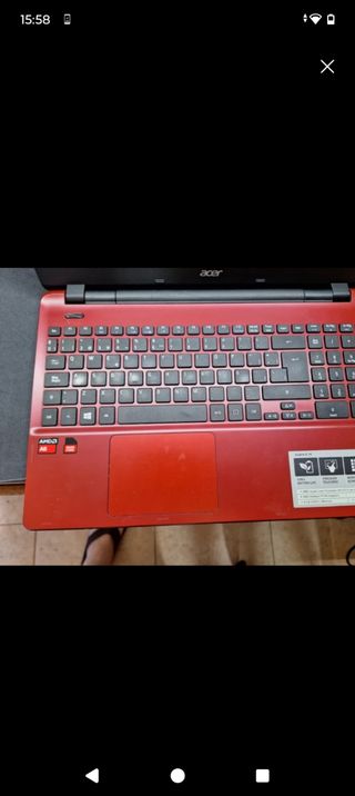 Acer Aspire E 15 Rojo