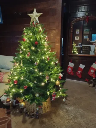 Árbol de Navidad Decorado