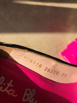 Zapatos Lolita Blu Talla 35 Animal Print