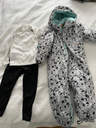 Mono de nieve infantil