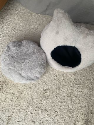 Cama Cueva para Gato Gris