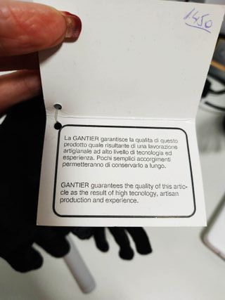 Guantes Terciopelo Negro Cortos