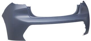 Paragolpes Trasero, Superior Imprimadosin Agujeros Para Sensores para Peugeot 208 2019