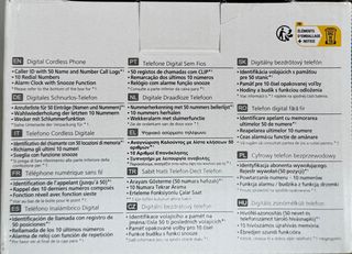 Teléfono Inalámbrico Panasonic KX-TG1611 Negro