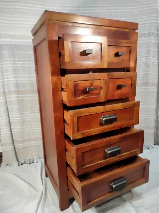 Sinfonier madera maciza y piedra