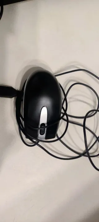 Pantalla LG, Teclado y Ratón USB Negro