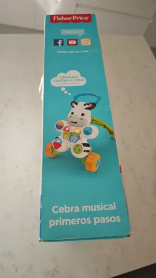 Andador Cebra Musical Fisher-Price con Caja