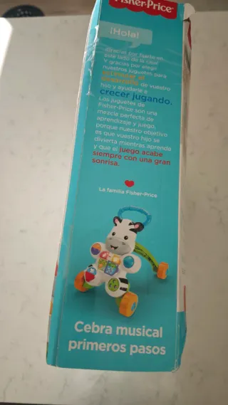 Andador Cebra Musical Fisher-Price con Caja