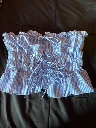 Pantalones anchos Shein rayas verano