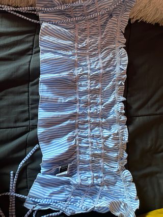 Pantalones anchos Shein rayas verano