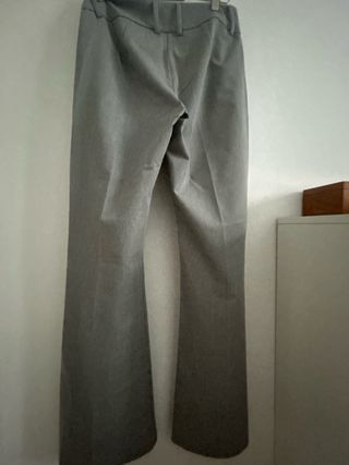 Pantalón traje gris Bershka