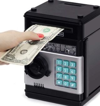 Hucha electrónica caja fuerte