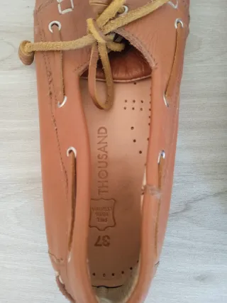 Zapatos náuticos marrones Talla 37