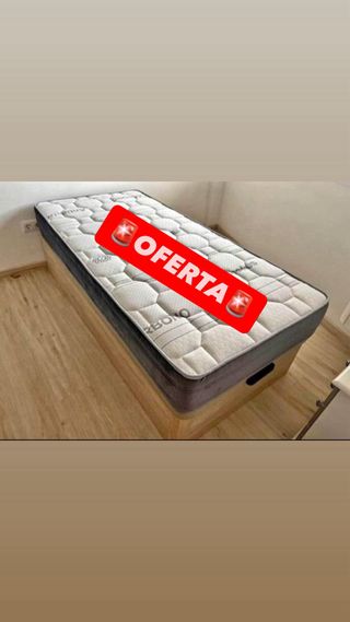 cama canape y colchón en oferta