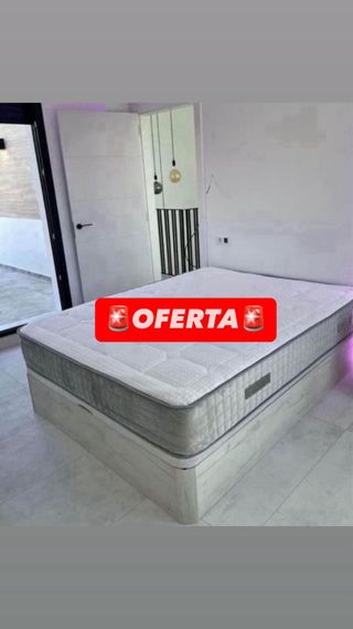 cama canape y colchón en oferta