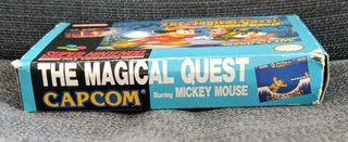 Magical Quest Mickey Mouse Super Nintendo PAL ESP