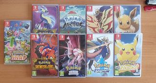 Colección Juegos Nintendo Switch Pokémon