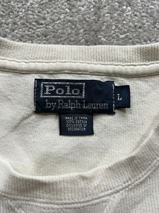 Jersey Polo Ralph Lauren Blanco