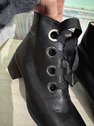 Botín Hispanitas Piel Negro