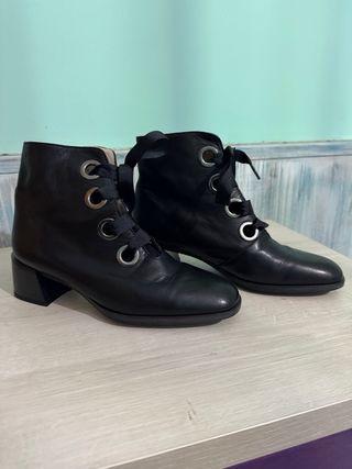 Botín Hispanitas Piel Negro