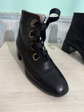 Botín Hispanitas Piel Negro