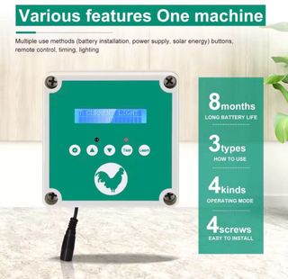 Abridor Automático Puerta Gallinero