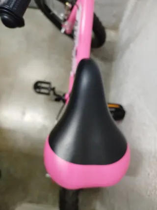 Bici niña 16 rosa fucsia