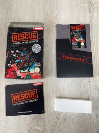 Rescue: The Embassy Mission NES Kemco