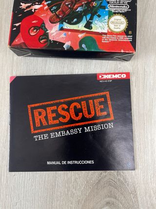 Rescue: The Embassy Mission NES Kemco