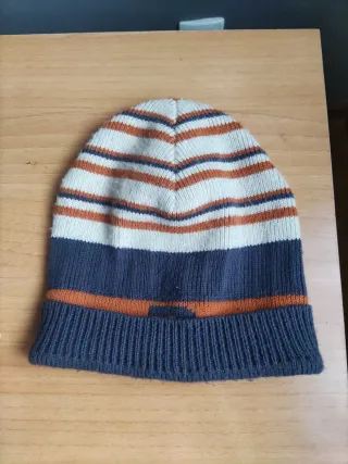 Conjunto gorro y bufanda rayas