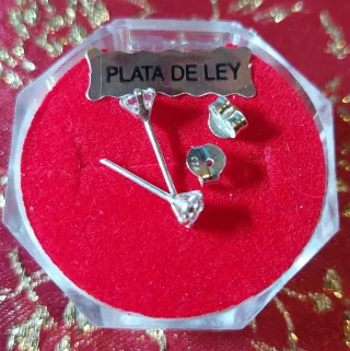 Pendientes de Plata de Ley