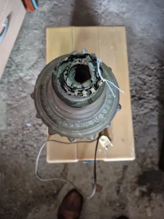 Lampada in ottone stile Kindle