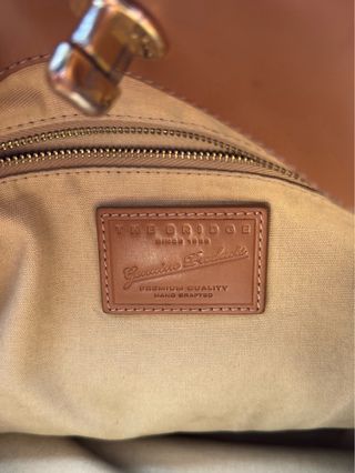 Borsa The Bridge blu vintage