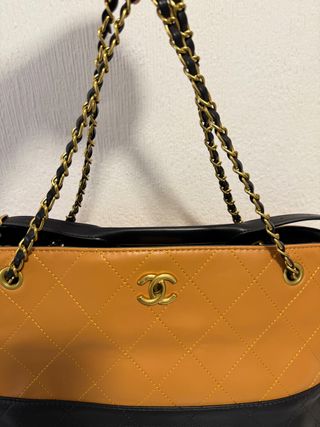 Bolso Chanel Marrón y Negro