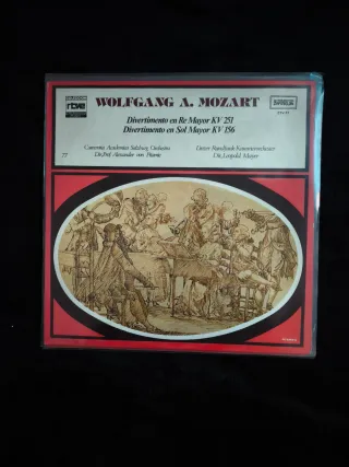 Lote 4 Vinili Classici Mozart Beethoven