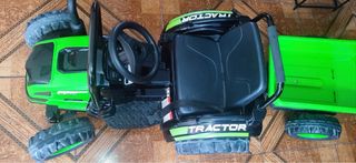 Trattore a Batteria per Bambini Verde