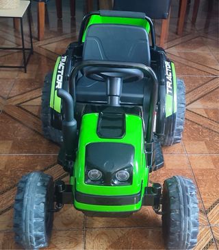 Trattore a Batteria per Bambini Verde