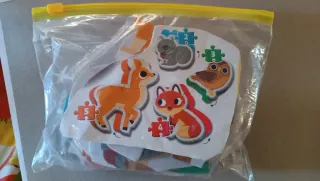 Lote Puzles Madera Animales Infantiles