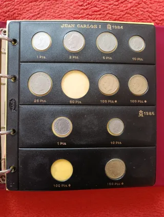 Álbum Monedas Juan Carlos I - 1975