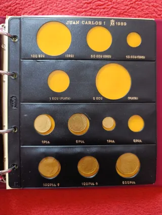 Álbum Monedas Juan Carlos I - 1975