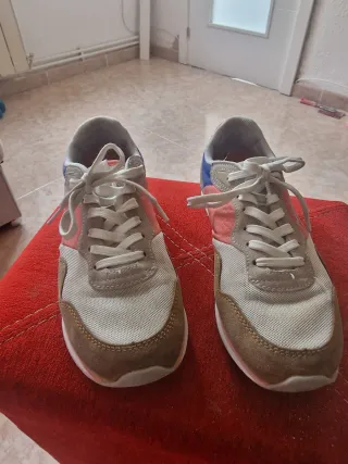 Zapatillas Pepe Jeans Beige y Naranja