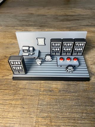 Diorama Pokemon Game Boy