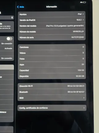 Apple iPad Pro 128GB Plata