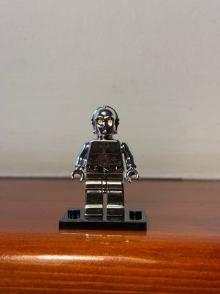 Lego compatible Star Wars C-3PO Cromado