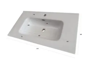 Lavabo Porcelana Baño 120cm