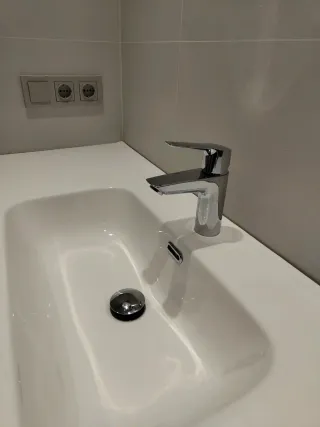 Lavabo Porcelana Baño 120cm