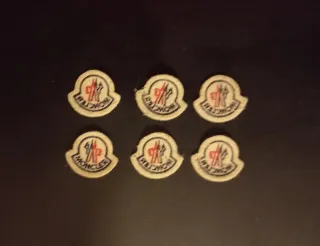 Moncler Patch Tessuto Originale N.6