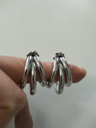 Pendientes Parfois Plateados