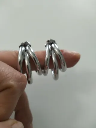 Pendientes Parfois Plateados